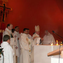 14 décembre 2008, consécration de l'église de Venelles